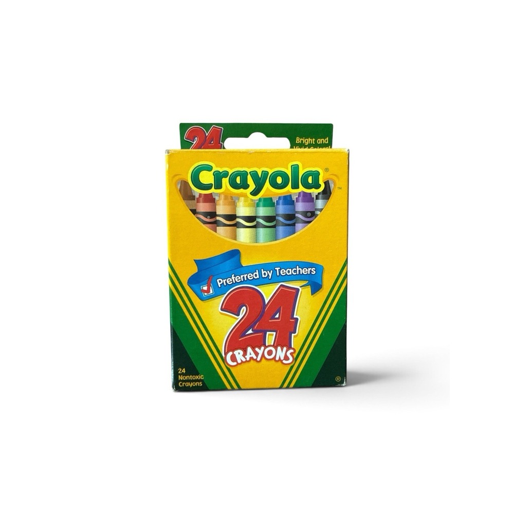 Crayola Classic Crayons 24 Colors Back to School Crayons, 01 Pack (52-3024)